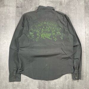 00s Y2k/Grunge Parasuco Button Up Shirt